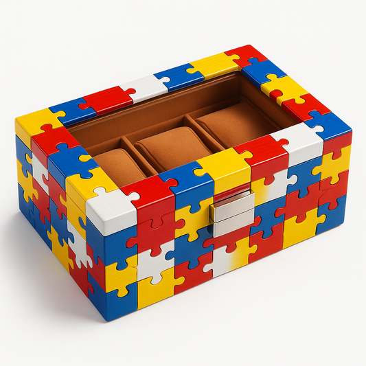 Missing Pieces Quadcolour - Watch Case
