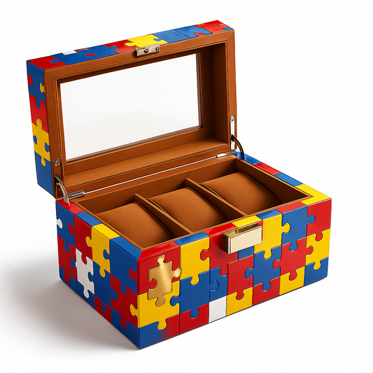 Missing Pieces Quadcolour - Watch Case