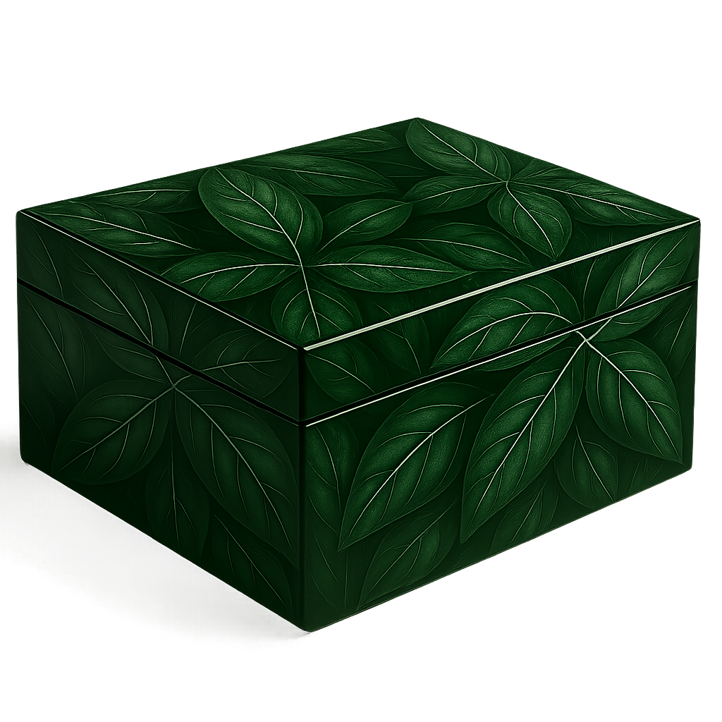 Holy Leaf Emerald Argent